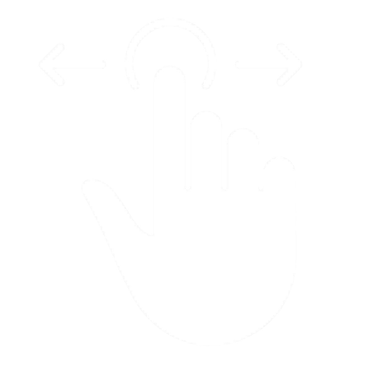 Gest przesunięcia palcem